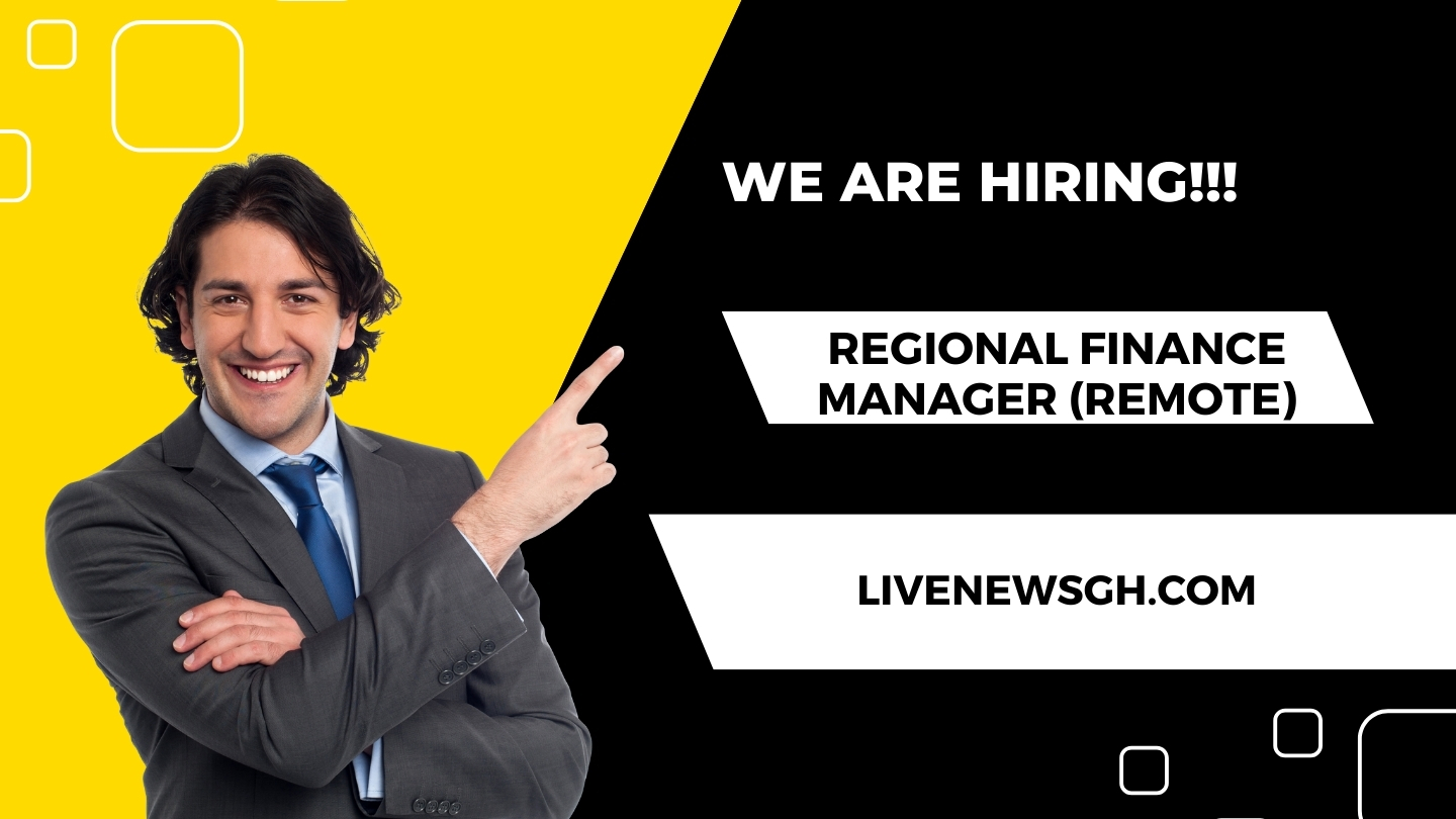 Job Opportunity for Regional Finance Manager (Remote)